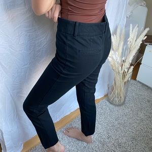 Black skinny slacks